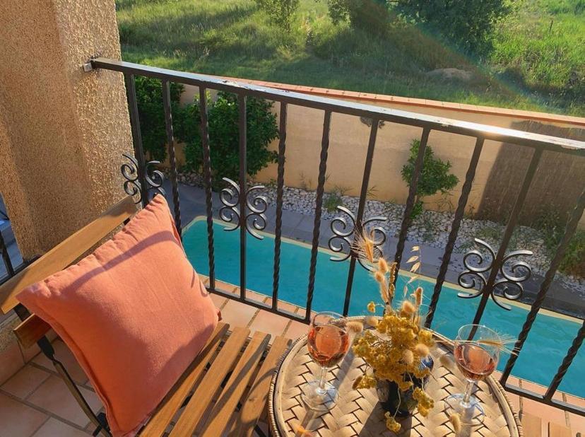 Le Petit Bali Spacieuse Villa Pour 8 Avec Piscine 생시프리앙 외부 사진
