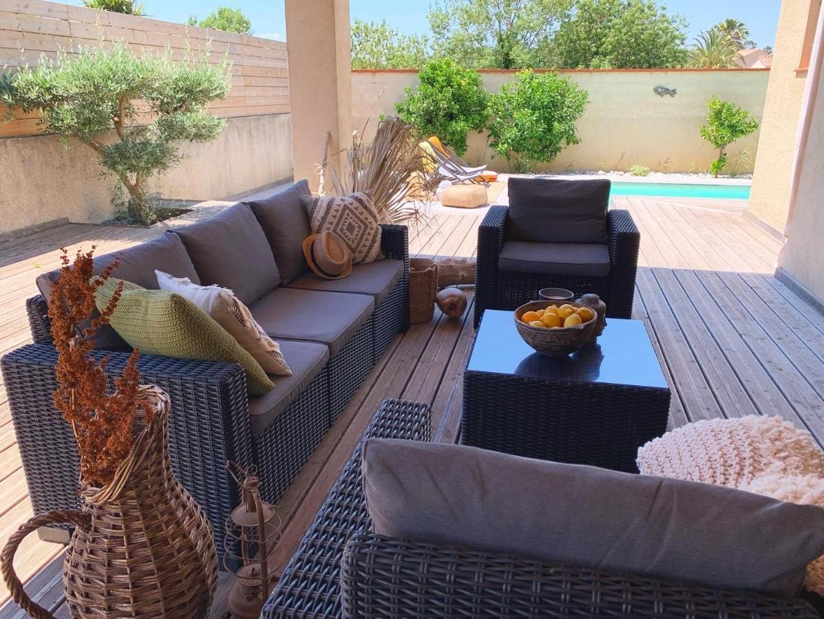 Le Petit Bali Spacieuse Villa Pour 8 Avec Piscine 생시프리앙 외부 사진