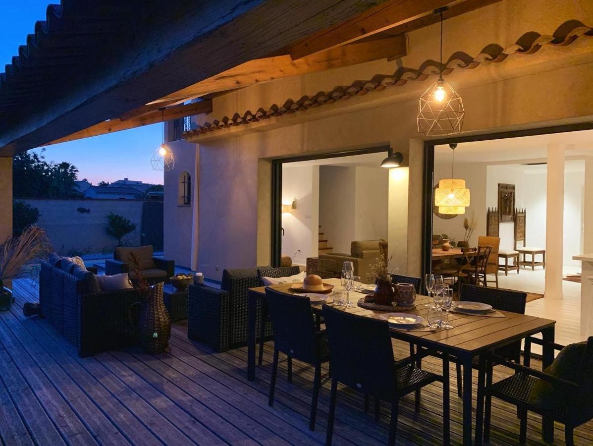 Le Petit Bali Spacieuse Villa Pour 8 Avec Piscine 생시프리앙 외부 사진